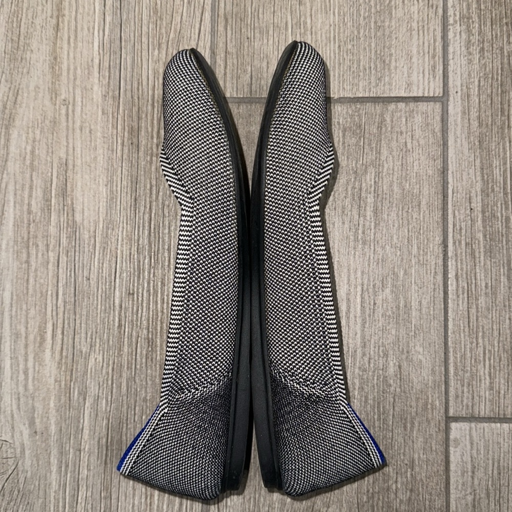 Rothy’s Navy Birdseye Round Toe Size 8 - Picture 8 of 15